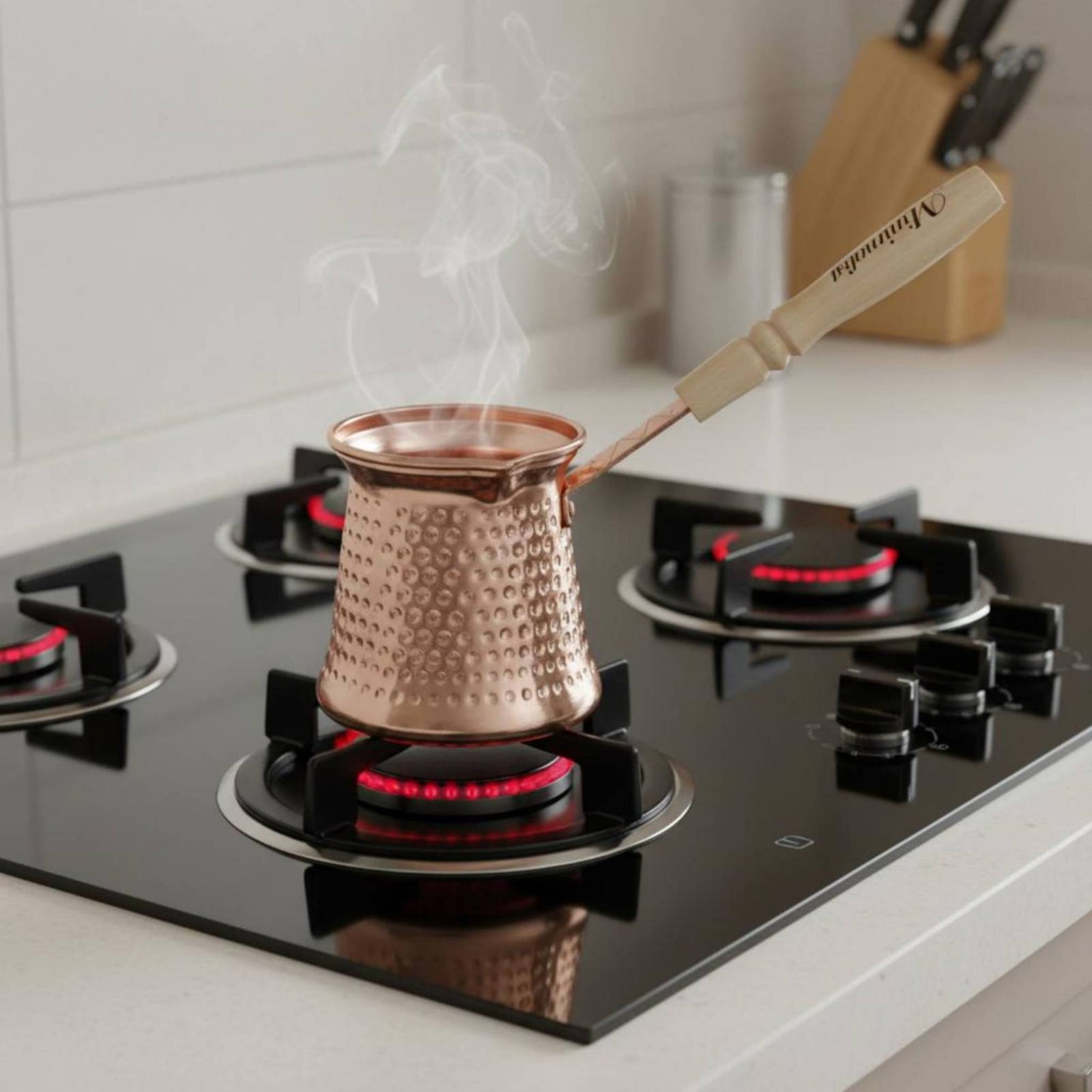Pour Pot Aluminum - Турецкая кофеварка (джезва) с утолщенным дном,