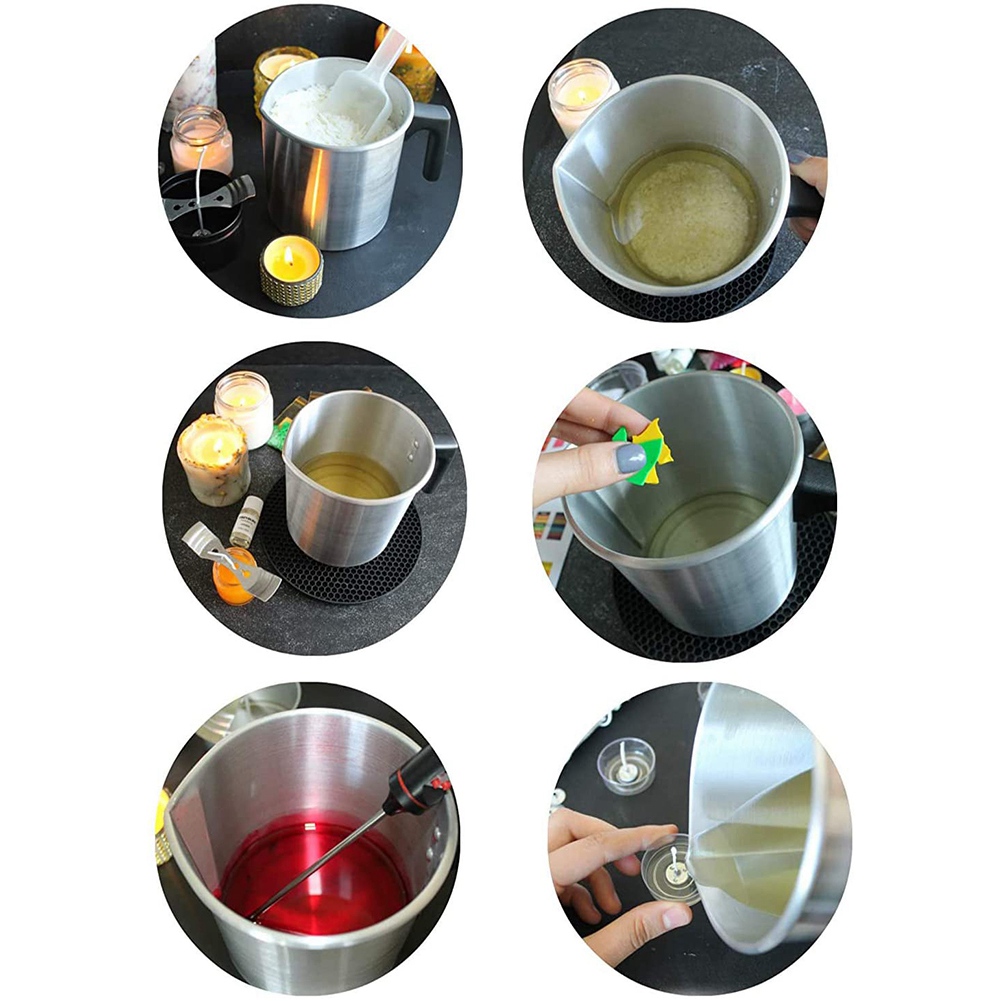 Pour Pot Aluminum - Кувшин для изготовления свечей DT38, 4