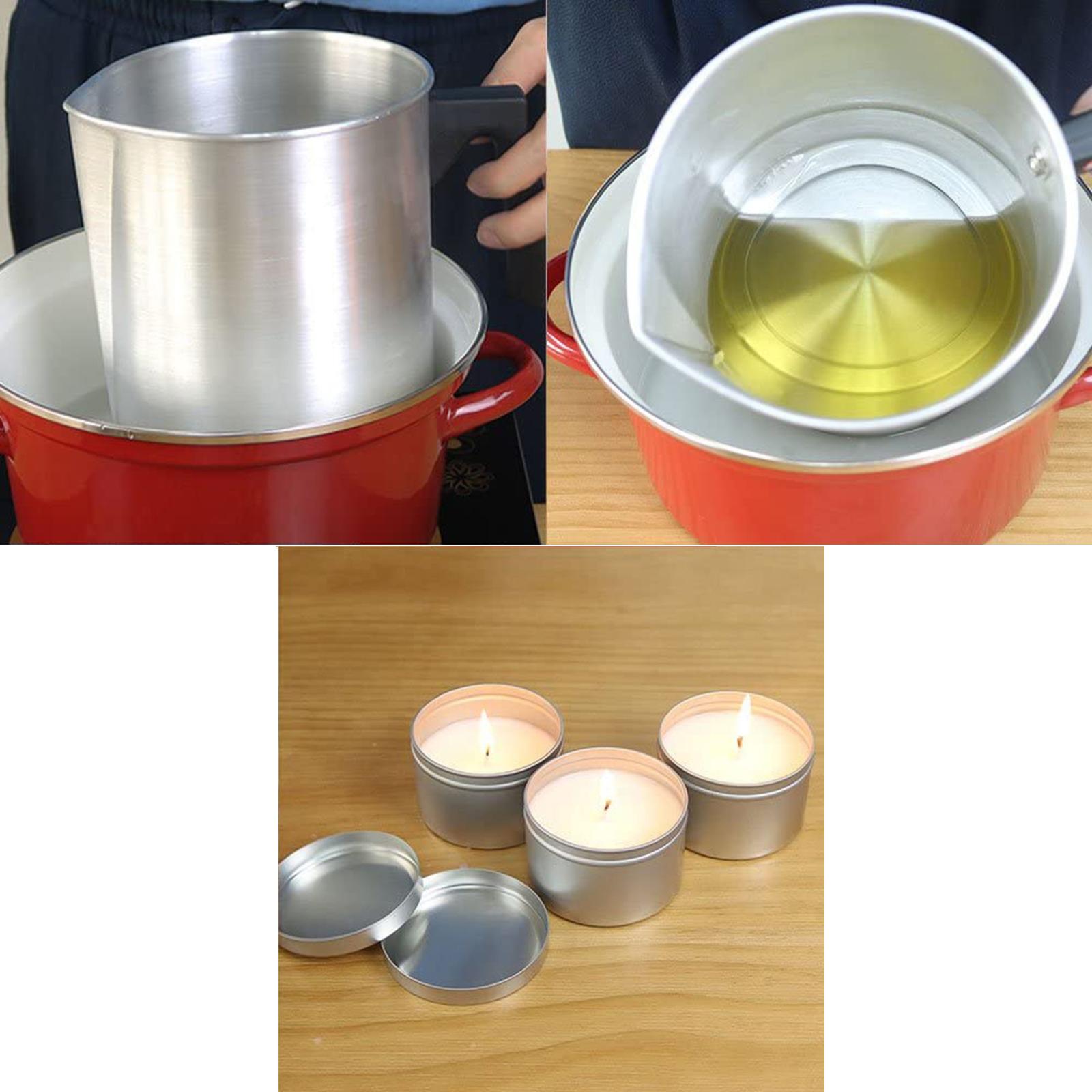Набор для изготовления свечей  – обзор и цена Pour Pot Aluminum