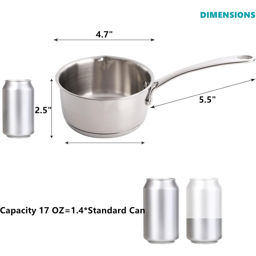 Сковорода-молочник из нержавею – обзор и цена Pour Pot Aluminum
